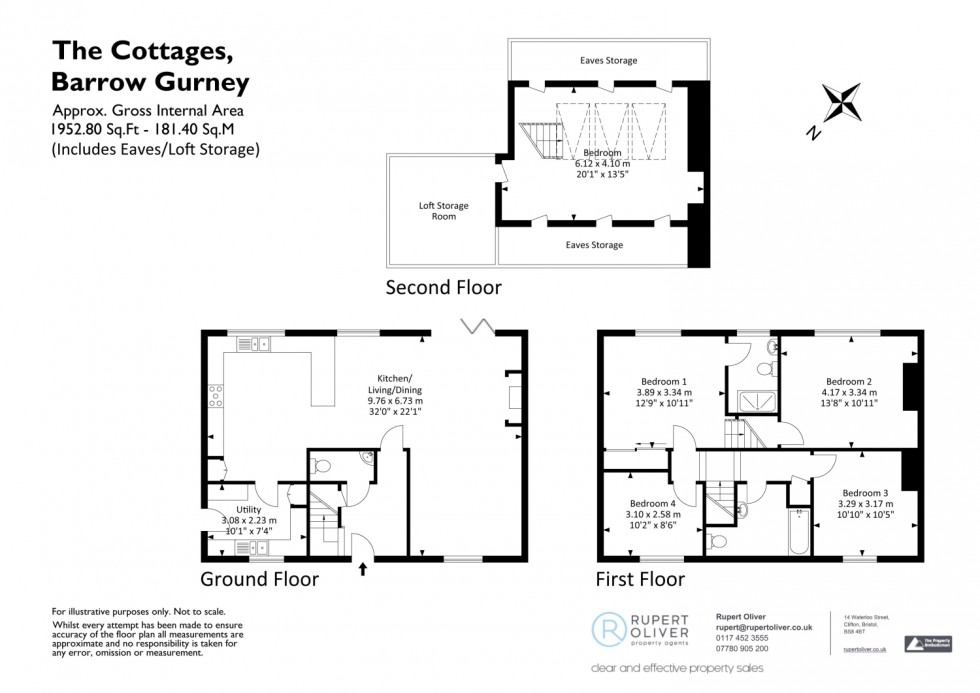 Floorplan for Barrow Gurney, Bristol, Somerset, BS48