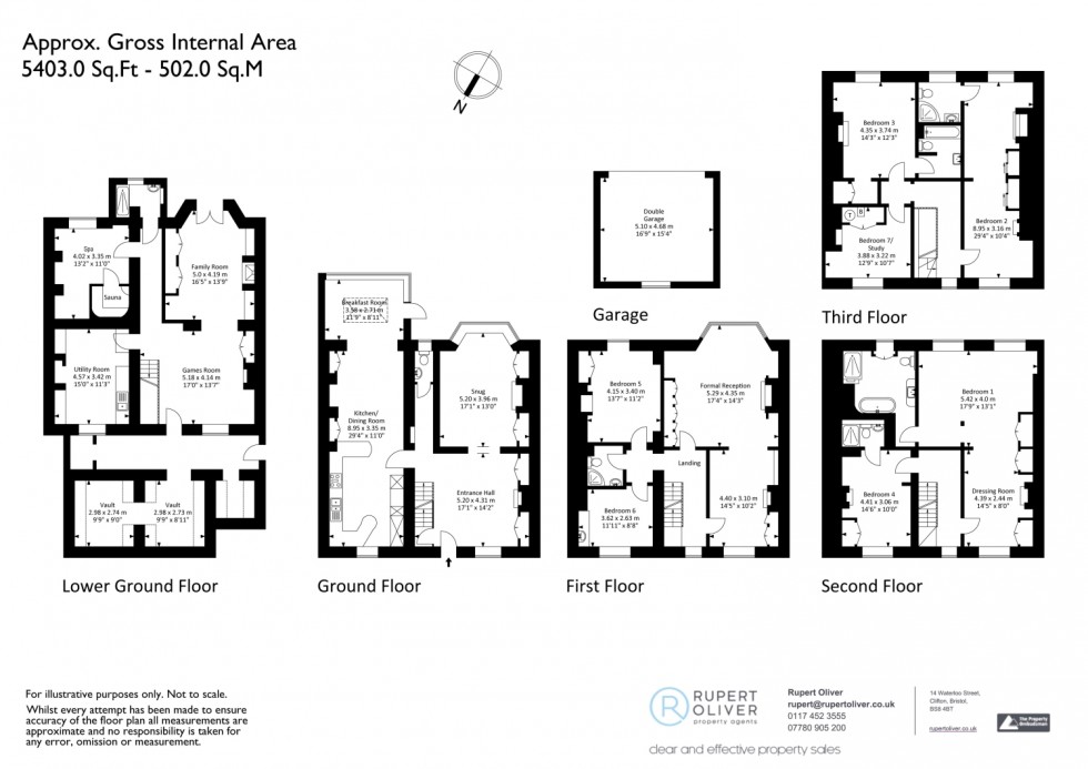 Floorplan for Sion Hill, Cifton, Bristol, BS8